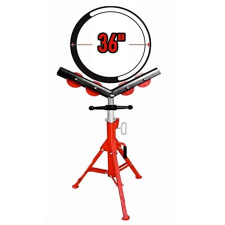 BIG V-HEAD STAND 4-36”